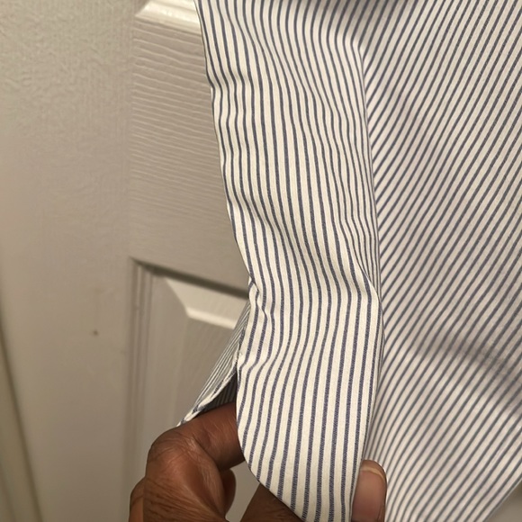 S.C & CO. Women’s pull on capri size 6 pinstripe - Picture 8 of 9